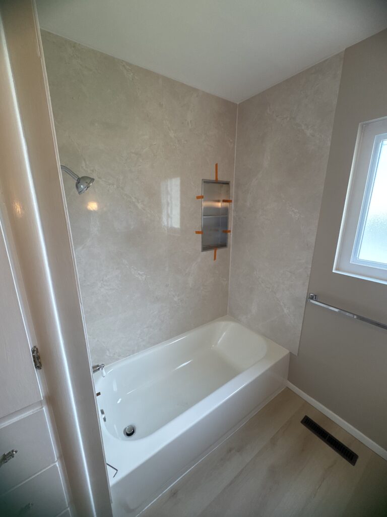 Bathroom Remodel with Vintage Elements in Caldwell — caldwell handyman